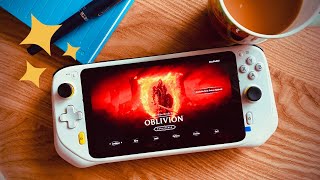 I Tried Playing ‘Oblivion: Remastered’ In A Coffee Shop On Ultra Settings