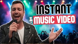 INSANE AI Tool Turns Any Song Into a Music Video Instantly