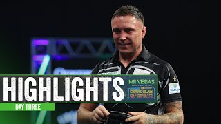 GROUP STAGE DRAMA! | Day Three Highlights | 2025 Mr Vegas Grand Slam of Darts