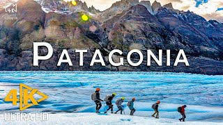 FLAYING OVER PATAGONIA 4K - Explore the Andes, windblown ice fields, plains, and pristine coastlines