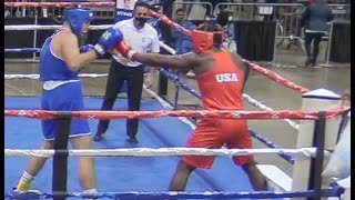 24 Joshua Edwards (Red) vs Joe Rinaldi (Blue) Boxing