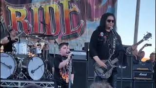 Newry boy with DMD performs live on stage with 'hero' Gene Simmons