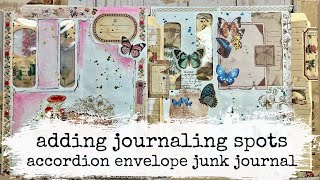 Decorate & Add Journaling Spots Inside Your Junk Journal ✨ Easy Ideas for Personal Pages