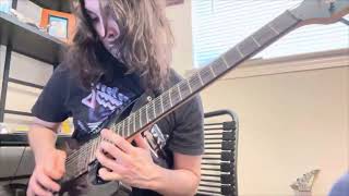 Necrophagist - Fermented Offal Discharge (guitar solo cover)