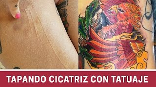 TAPANDO MIS CICATRICES 😣