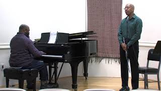 Professor Jamal Brown, flute; Professor Allyn Johnson, piano - 'A New Day' (Allyn Johnson)