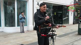 Everybody Wants to Rule the World Jacob Koopman Rules on Grafton Street Dublin with this live Cover