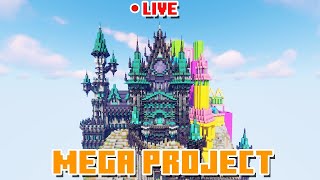Minecraft: Castle MEGA Build Progress LIVE!