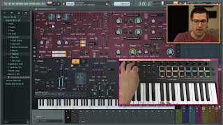 Harmor VST - M-Audio Oxygen Pro FL Template