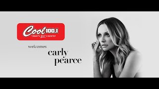 Cool 100.1 FM Zoom Studio:  Carly Pearce