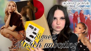 UNBOXING: Ariana Grande Eternal Sunshine SIGNED Merch