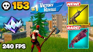 153 Elimination "RANKED RELOAD” Gameplay Wins (Fortnite Chapter 7 Keyboard & Mouse)