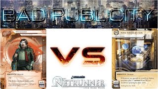 Let's Play Netrunner - Decklist of the Week - Hate Bear Whizzard vs New Angeles Sol