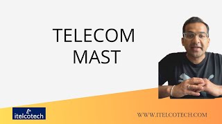 Telecom Mast - Part of Telecom Basics Course (link in description)