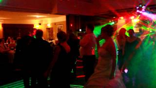 Wedding at the Bolholt Country Hotel, Bury with the Dj Aldini Mobile Disco