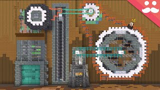 i can't stop animating minecraft builds