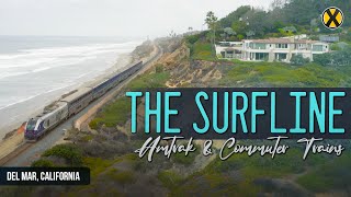 Amtrak & Coaster Trains on the California Coast
