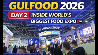 Gulfood 2026 Day 2 | Inside World’s Biggest Food Expo | Dubai WTC Vlog