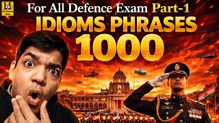 Top 100 Idioms & Phrases for CDS Exam – Part 1 | Awesome Question Series by Shubham Varshney