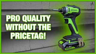 Heavy-Duty DIY! Greenworks 24v Compact Brushless Impact Driver