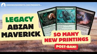 WE'RE BACK! Where's Abzan Maverick Post-Ban?? 💀 | Legacy MTG