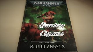 Secondary Objectives Blood Angels [ENG] Codex Supplement 2020 Focus rules
