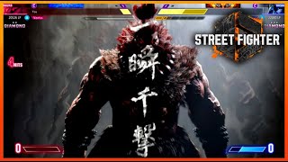 [ RANKED ] AKUMA Vs Rashid / Marisa / Guile | Street Fighter 6 Ranked PS5 #SF6  #sf6_akuma