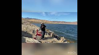 Fishing at San Luis Reservoir 09/28/2021