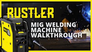 Rustler EM 280 PRO MIG Welder Walkthrough | ESAB Welding & Cutting