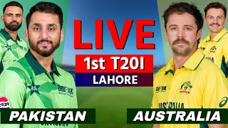 Pakistan vs Australia Live - 1st T20I | PAK vs AUS Live | Score & Commentary
