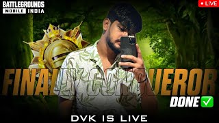 RANK PUSH DONE  | BGMI #bgmi #newupdate #rankpush #gaming #trending #teamcode #rankpushlive #facecam