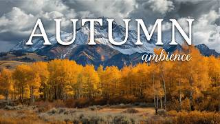 Autumn Ambience Music for Soothing, Healing Atmosphere | Majestic Fall Foliage Scenery