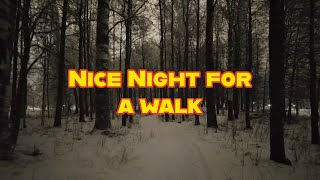Nice Night For A Walk