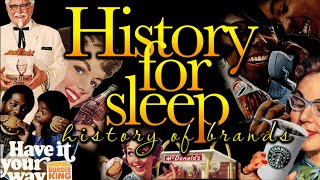 History For Sleep- History of Coca-Cola, McDonald's, Starbucks, and more💤Bedtime Story For Grown Ups