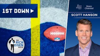 Scott Hanson on Commercials During NFL RedZone; Virtual 1st Down Technology | The Rich Eisen Show