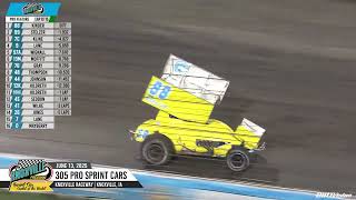 Knoxville Raceway Pro Sprint Highlights // June 13, 2025