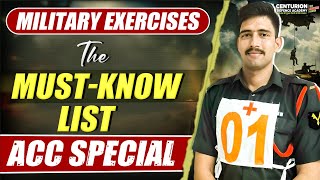 Military Exercises Decoded: Domestic, Bilateral & Multilateral | Target NDA & CDS 2025 #acc