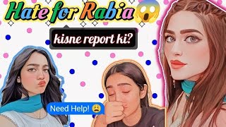 😱Rabia faisal Got Hate|😱kisne report ki|sistrology @DuckyBhai @AroobJatoiSaad