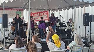 THE SOUL CATS @ THE 2024 ANNUAL LOMPOC CHALK ART FESTIVAL @ THE AIRPORT..
