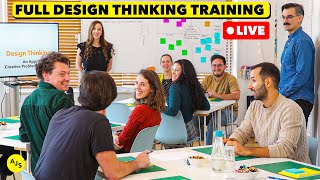 How To Run a Design Thinking Workshop (2-hour Live Training)