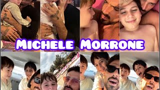 Michele Morrone after work Bonding with Kids