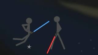 Light Saber Fight(with voice over bruh)