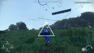 Enemy falls through the ground in Sonic Frontiers