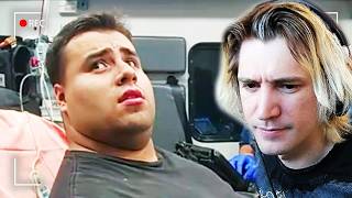 Street Racer Realizes He Ripped a Cop's Legs Off | xQc Reacts