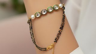 Kundan Bracelet Making ♥️ ♥️ कुन्दन ब्रेसलेट कैसे बनाएं live