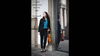 J.S. Bach , Adagio from Sonata in G minor BWV 1001 - Flora Fontanelli