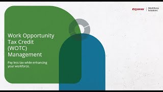 WOTC (Work Opportunity Tax Credit) Management with Onboarding Process
