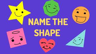 Name The Shape Quiz - Learn Shapes for Kids and Toddlers
