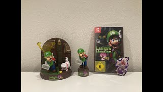 Unboxing Luigi Mansion 2 HD & Preorder Bonuses