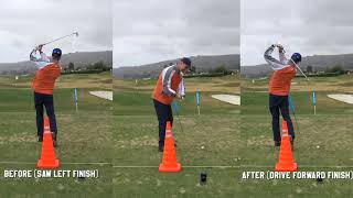 Golf Swing Practice VLOG, Long Form OBSTACLE COURSE with Swing Profile Golf Analyzer